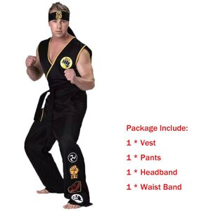 Unbranded (S) Kai The Cobra Karate Kid Saga Halloween Cosplay Costumes Set Taekwondo Party Unbranded (S) Kai The Cobra Karate Kid Saga Halloween Cosplay Costumes Set Taekwondo Party