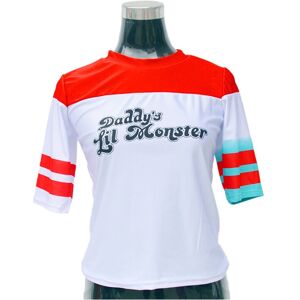 Unbranded (T-shirt, S) Harley Squad Suicide Quinn Cosplay Coat Jacket Shirt Costume Props Unbranded (T-shirt, S) Harley Squad Suicide Quinn Cosplay Coat Jacket Shirt Costume Props