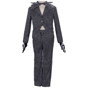 Unbranded (Adult A, S) Nightmare Before The Christmas Cosplay Costume Adult Kids Hallowee Unbranded (Adult A, S) Nightmare Before The Christmas Cosplay Costume Adult Kids Hallowee