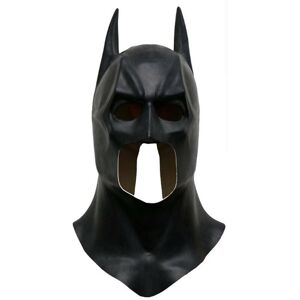 Unbranded Batman Mask Full With Cowl Adult Cosplay The Dark Knight Rises Prop Halloween Unbranded Batman Mask Full With Cowl Adult Cosplay The Dark Knight Rises Prop Halloween