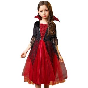 Unbranded (S) Wicked Kids Halloween Vampire Cosplay Costume Red Tulle Skirt Fancy Party Dr Unbranded (S) Wicked Kids Halloween Vampire Cosplay Costume Red Tulle Skirt Fancy Party Dr