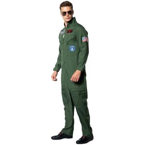 Unbranded (Adult, S) Adult Top Kids Gun Maverick Cosplay Costume Pilot Outfit Halloween Su Unbranded (Adult, S) Adult Top Kids Gun Maverick Cosplay Costume Pilot Outfit Halloween Su