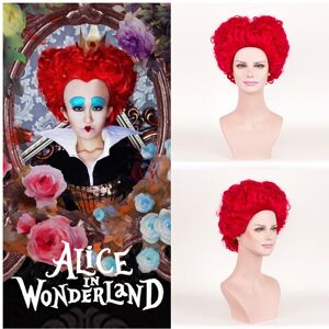 Unbranded In Alice Wonderland Queen Of Hearts Burgundy Curls Wig Cosplay Party Halloween Unbranded In Alice Wonderland Queen Of Hearts Burgundy Curls Wig Cosplay Party Halloween