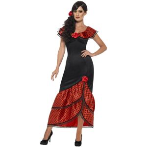 (L, Black/Red) Smiffys Womens/Ladies Senorita Flamenco Costume (L, Black/Red) Smiffys Womens/Ladies Senorita Flamenco Costume