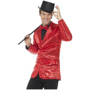 (M, Red) Smiffys Unisex Adult Sequin Costume Jacket (M, Red) Smiffys Unisex Adult Sequin Costume Jacket