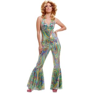 (S, Multicoloured) Smiffys Womens/Ladies Dancing Queen Costume Dress (S, Multicoloured) Smiffys Womens/Ladies Dancing Queen Costume Dress