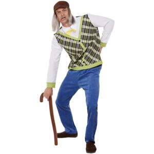 (M R, Green/Blue/White) Smiffys Mens Old Man Costume Set (M R, Green/Blue/White) Smiffys Mens Old Man Costume Set