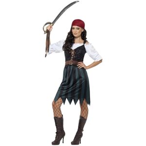 Smiffys Womens/Ladies Deckhand Pirate Costume Set Smiffys Womens/Ladies Deckhand Pirate Costume Set