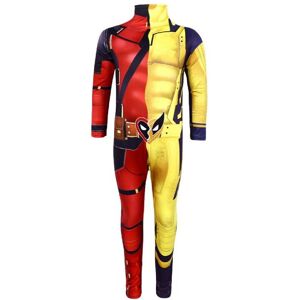 Unbranded (130cm) Deadpool Wolverine Cosplay Costume Jumpsuit Animation Halloween Characte Unbranded (130cm) Deadpool Wolverine Cosplay Costume Jumpsuit Animation Halloween Characte