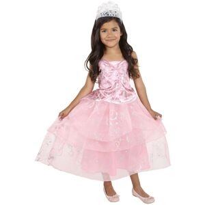 Bose Wicked Glinda Dress for Girls Premium Official Costume Pink Bubble Dress & Shiny Bose Wicked Glinda Dress for Girls Premium Official Costume Pink Bubble Dress & Shiny