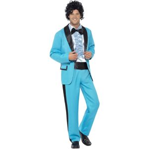 Smiffys Mens 80s Prom King Costume Suit Smiffys Mens 80s Prom King Costume Suit