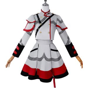 Unbranded (S) Teto Kasane Cosplay Girl Costume Made Of Highquality Polyester For Anime Fan Unbranded (S) Teto Kasane Cosplay Girl Costume Made Of Highquality Polyester For Anime Fan