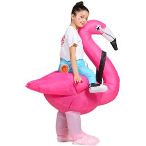 MDSRJONE (Rose Kids 120-140cm, One Size) Flamingo Inflatable Costume Kids Riding On Unico MDSRJONE (Rose Kids 120-140cm, One Size) Flamingo Inflatable Costume Kids Riding On Unico