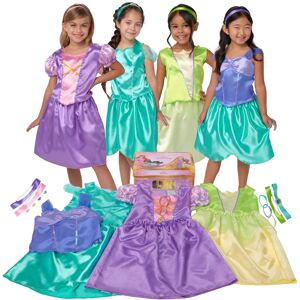 Disney Princess Girls Dress Up Trunk - Rapunzel Ariel Tiana & Jasmine - 21 Pie Disney Princess Girls Dress Up Trunk - Rapunzel Ariel Tiana & Jasmine - 21 Pie