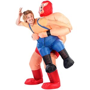 MDSRJONE (01.1107, Fit Height 155-195cm) OP5 Adult Man Wrestling Fighter Inflatable Costu MDSRJONE (01.1107, Fit Height 155-195cm) OP5 Adult Man Wrestling Fighter Inflatable Costu