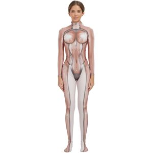 Unbranded (Adult XXXL(190-200cm)) Futuristic Bodysuit Anime Style Tight Jumpsuit Costume F Unbranded (Adult XXXL(190-200cm)) Futuristic Bodysuit Anime Style Tight Jumpsuit Costume F