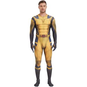 Unbranded ( Yellow, Kid S(100-110cm)) Anti-Hero Bodysuit Full Body Tactical Jumpsuit Costu Unbranded ( Yellow, Kid S(100-110cm)) Anti-Hero Bodysuit Full Body Tactical Jumpsuit Costu