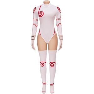 Unbranded (X-Large) Shiro Cosplay Costume Shiro Jumpsuit Anime Zentai Suit Bodysuit Costum Unbranded (X-Large) Shiro Cosplay Costume Shiro Jumpsuit Anime Zentai Suit Bodysuit Costum