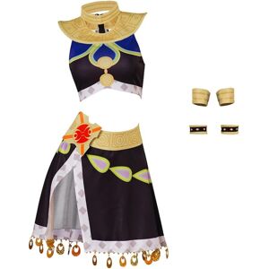 Unbranded (X-Small) Riju Costume Women Sexy Top and Skirt Outfit Riju Botw Cosplay Princes Unbranded (X-Small) Riju Costume Women Sexy Top and Skirt Outfit Riju Botw Cosplay Princes