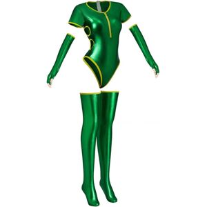 Unbranded (Green, X-Small) Killer Instinct Black Orchid Costume Halloween Cosplay Orchid B Unbranded (Green, X-Small) Killer Instinct Black Orchid Costume Halloween Cosplay Orchid B