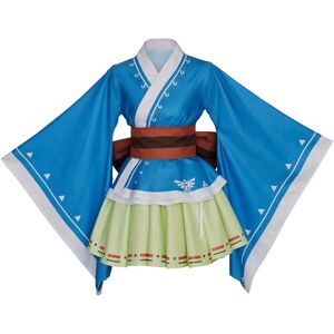 Unbranded (3X-Large) Kimono Cosplay Female Dress Robe Game Cosplay Costume Anime Lolita Ki Unbranded (3X-Large) Kimono Cosplay Female Dress Robe Game Cosplay Costume Anime Lolita Ki
