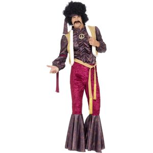Smiffys Mens 70s Psychedelic Rocker Costume Set Smiffys Mens 70s Psychedelic Rocker Costume Set
