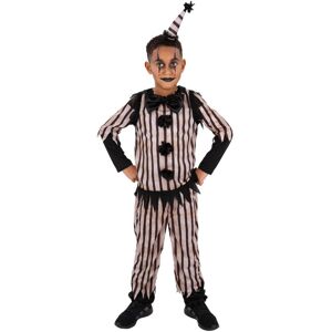 (7-9 Years, Black/White) Smiffys Boys Vintage Clown Costume Set (7-9 Years, Black/White) Smiffys Boys Vintage Clown Costume Set