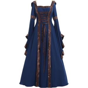Unbranded (Blue, XX-Large) Women's Gothic Victorian Witch Vampire Dress Medieval Renaissan Unbranded (Blue, XX-Large) Women's Gothic Victorian Witch Vampire Dress Medieval Renaissan