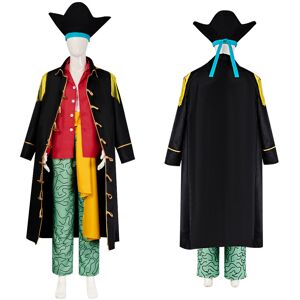 Unbranded (Medium) Darkbeard Pirate Cosplay Costume - Anime Villain Outfit with Double Swo Unbranded (Medium) Darkbeard Pirate Cosplay Costume - Anime Villain Outfit with Double Swo
