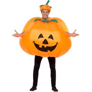 Smiffys Unisex Adult Pumpkin Inflatable Costume Set Smiffys Unisex Adult Pumpkin Inflatable Costume Set