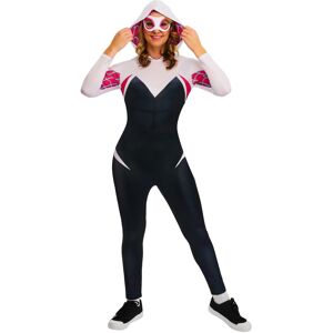 (M, White/Black/Red) Marvel Comics Womens/Ladies Ghost-Spider Costume (M, White/Black/Red) Marvel Comics Womens/Ladies Ghost-Spider Costume