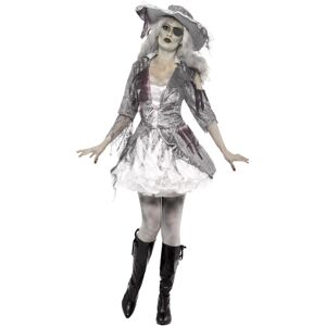 Smiffys Womens/Ladies Deluxe Ghost Pirate Treasure Costume Smiffys Womens/Ladies Deluxe Ghost Pirate Treasure Costume