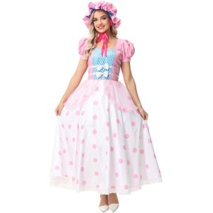 Unbranded (M) Story Toy Jessie Cosplay Costume Pink Polka Dot Dress Halloween Gifts Prop P Unbranded (M) Story Toy Jessie Cosplay Costume Pink Polka Dot Dress Halloween Gifts Prop P