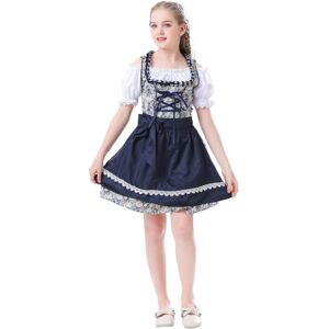 Unbranded (130-140cm) Bavarian Girl's Dirndl Dress - Authentic German Oktoberfest Costume Unbranded (130-140cm) Bavarian Girl's Dirndl Dress - Authentic German Oktoberfest Costume