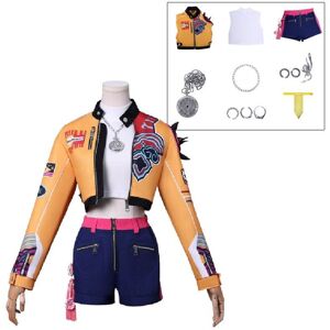 Unbranded (XXL) Kpop Hunters Demon Rumi Cosplay Costume Anime Role Play Party Halloween Fa Unbranded (XXL) Kpop Hunters Demon Rumi Cosplay Costume Anime Role Play Party Halloween Fa