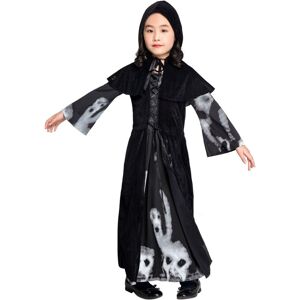 Unbranded (M(120-130cm)) Girls' Skeleton Witch Costume – Kids' Halloween Dress-Up Outfit f Unbranded (M(120-130cm)) Girls' Skeleton Witch Costume – Kids' Halloween Dress-Up Outfit f