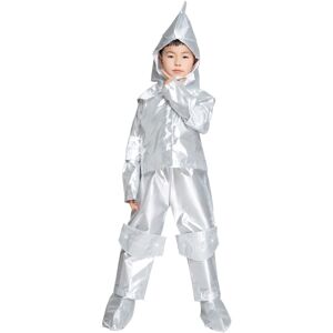 Unbranded (XL(135-145cm)) Kids' Tin Robot Costume – Boys' Metallic Cosplay Outfit for Hall Unbranded (XL(135-145cm)) Kids' Tin Robot Costume – Boys' Metallic Cosplay Outfit for Hall