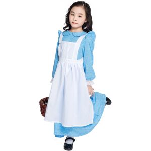 Unbranded (L(130-140cm)) Girls' Hooded Beach Dress Costume – Kids' Outfit for School Stage Unbranded (L(130-140cm)) Girls' Hooded Beach Dress Costume – Kids' Outfit for School Stage