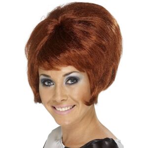(One Size, Auburn) Smiffys Womens/Ladies 60s Beehive Wig (One Size, Auburn) Smiffys Womens/Ladies 60s Beehive Wig