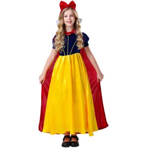 Unbranded (S(110-120cm)) Girls Snow White Costume Princess Cosplay Dress for Halloween & S Unbranded (S(110-120cm)) Girls Snow White Costume Princess Cosplay Dress for Halloween & S