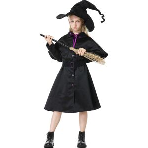 Unbranded (M) Cute Witch Dress for Girls Halloween Costume & Role Play Unbranded (M) Cute Witch Dress for Girls Halloween Costume & Role Play