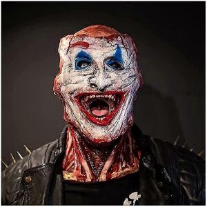 Unbranded (As show, One size) Halloween Horror Mask with Double Layer and Peelable Surface Unbranded (As show, One size) Halloween Horror Mask with Double Layer and Peelable Surface