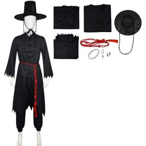 Unbranded (Stage Clothes, XS) Kpop Hunters Demon Saja Boys Cosplay Costume Stage Singing H Unbranded (Stage Clothes, XS) Kpop Hunters Demon Saja Boys Cosplay Costume Stage Singing H