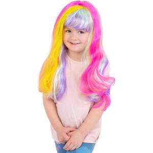 Smiffys Girls Unicorn Rainbow Wig Smiffys Girls Unicorn Rainbow Wig