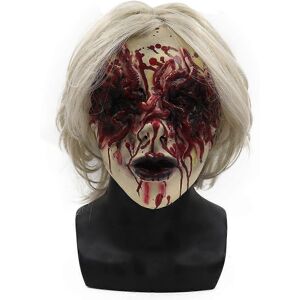 Unbranded (As show, One size) 1 Pack Halloween Horror White-Haired Witch Mask, Scary Props Unbranded (As show, One size) 1 Pack Halloween Horror White-Haired Witch Mask, Scary Props