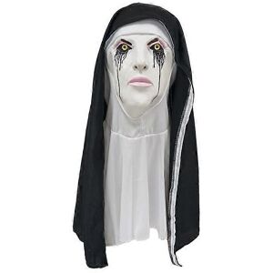 Unbranded (As show, One size) 1PCS Halloween mask, Nun Scary Latex Mask, Halloween Party S Unbranded (As show, One size) 1PCS Halloween mask, Nun Scary Latex Mask, Halloween Party S