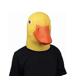 Unbranded (As show, One size) Halloween Mask Duck Head Mask Latex Animal Mask Novelty Duck Unbranded (As show, One size) Halloween Mask Duck Head Mask Latex Animal Mask Novelty Duck