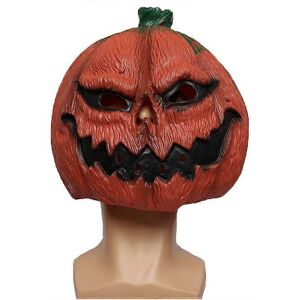 Unbranded (As show, One size) Halloween Scary Pumpkin Mask Novelty Latex Head Mask Costume Unbranded (As show, One size) Halloween Scary Pumpkin Mask Novelty Latex Head Mask Costume