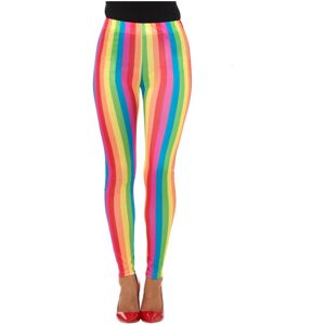 (M, Multicoloured) Smiffys Womens/Ladies Clown Rainbow Leggings (M, Multicoloured) Smiffys Womens/Ladies Clown Rainbow Leggings