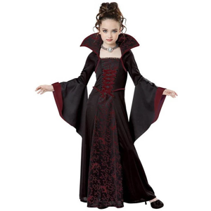 Unbranded (140cm, Black Red) Girls Witch Vampire Cosplay Halloween Carnival Party Performa Unbranded (140cm, Black Red) Girls Witch Vampire Cosplay Halloween Carnival Party Performa
